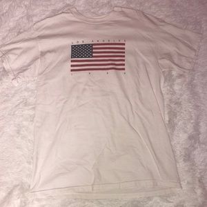 brandy melville american flag t-shirt
